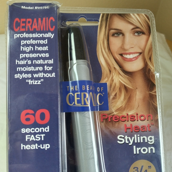 NEW Revlon Digital 3/4" Ceramic Styling Iron - Picture 5 of 15
